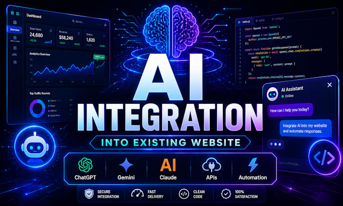 add ai chatbot and ai features to your website