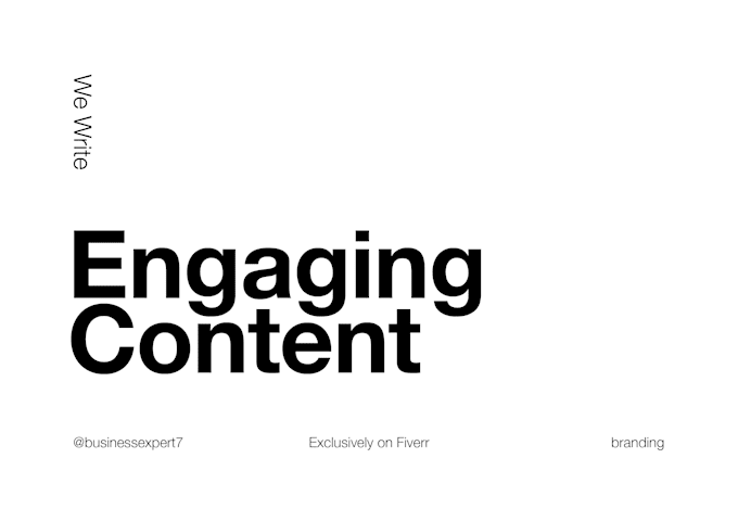 write engaging website content