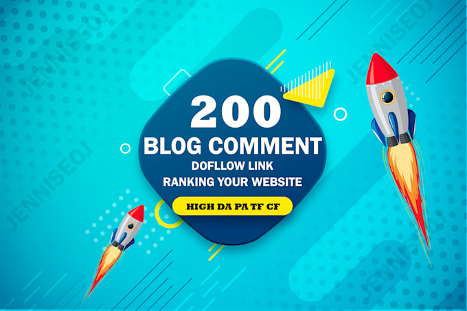 create 200 dofollow blog comment backlink off page seo