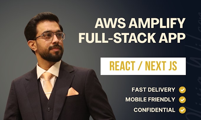 build a serverless react web app on AWS amplify