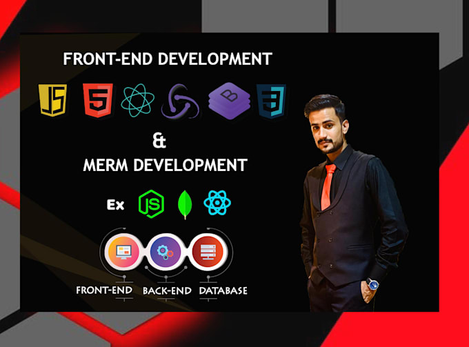 Do frontend in react javascript css bootstrap by Ch_hammad98 | Fiverr