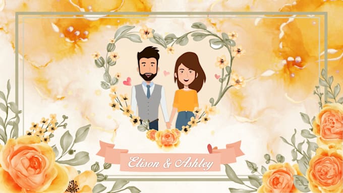 design a custom wedding titles