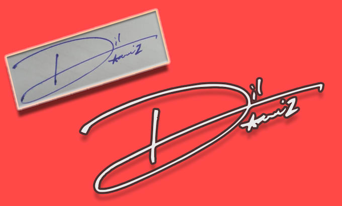 make fabulous handwritten signature and digitize it