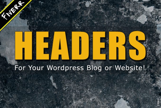 design a Header for Your Wordpress Blog