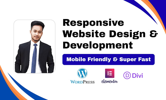 create responsive wordpress website design and development for your business