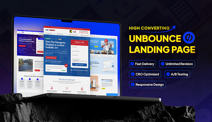 create a high converting unbounce landing page