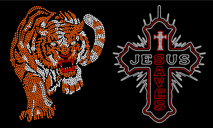 do rhinestone design for you