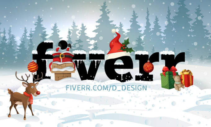 Do A Christmas Logo, Banner Or Menu Makeover