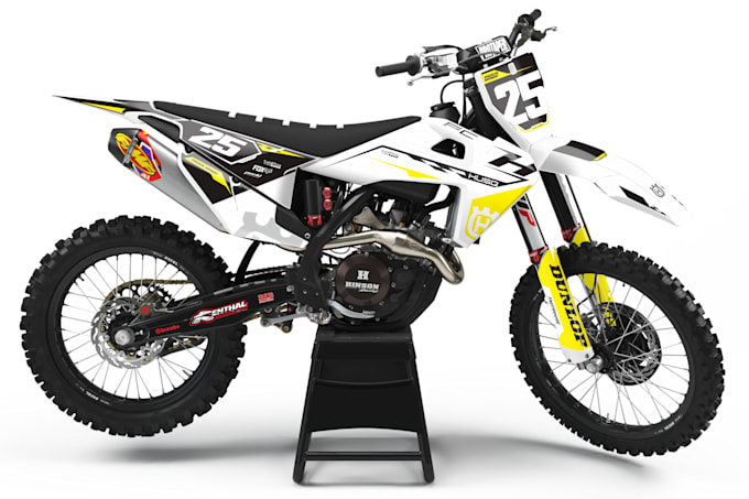make beautifull motocross graphic