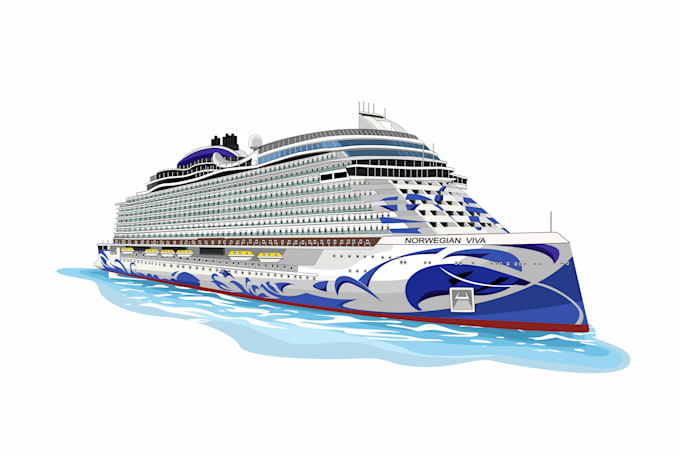 creat vector ilustration of boat, yacht, or any vehicle