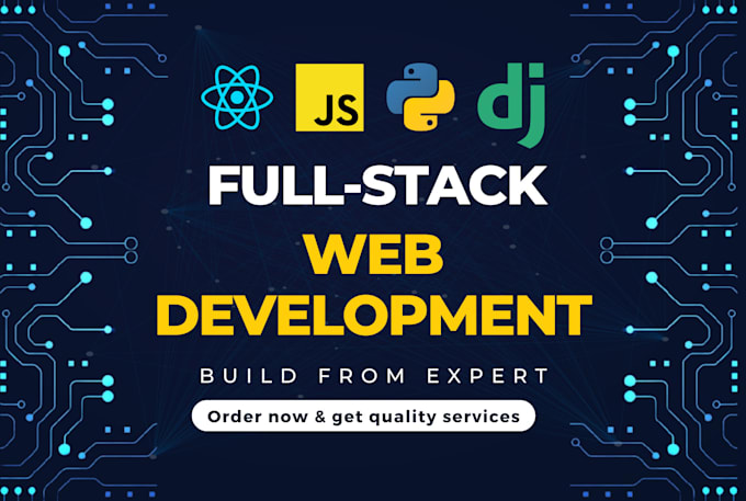Do django react full stack web development by Asifbiswas | Fiverr