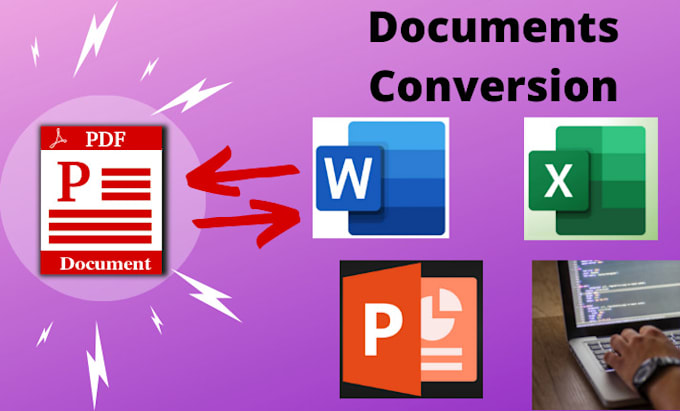 convert pdf to word, excel or powerpoint