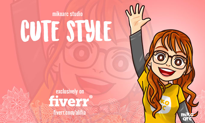 draw your avatar in my cute cartoon style