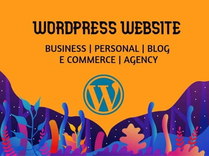 I will design responsive wordpress website and ecommerce website