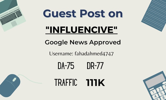guest posting on influencive