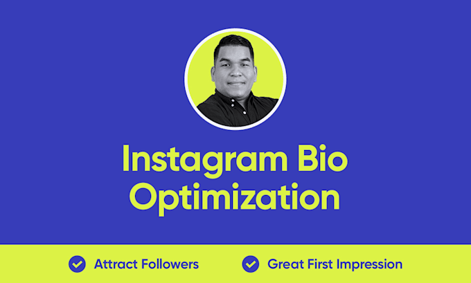 write an optimized instagram bio to attract followers
