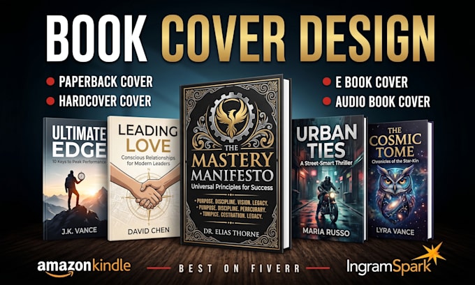 design book cover, ebook cover, minimalist book cover design