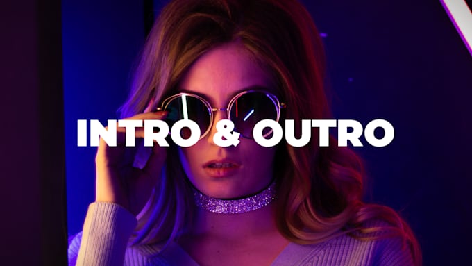 create youtube intro video trailer in 4k