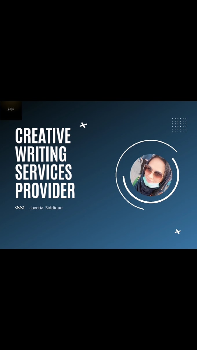 do for you all sorts of creative writing
