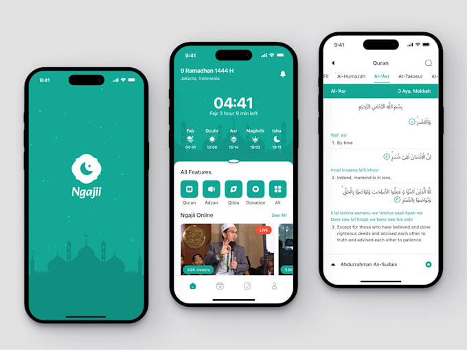 create app for masjid