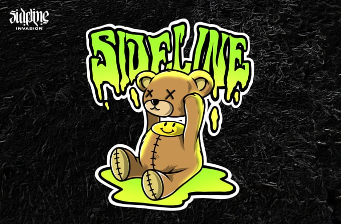 I will make streetwear illustration design for clothing and tshirt