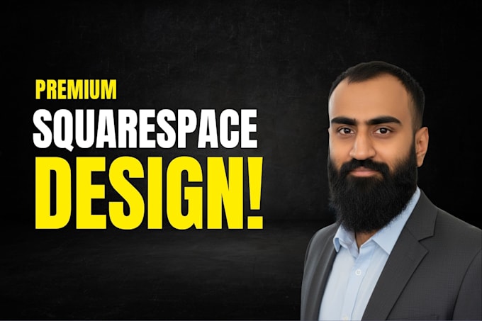design or redesign a professional squarespace website