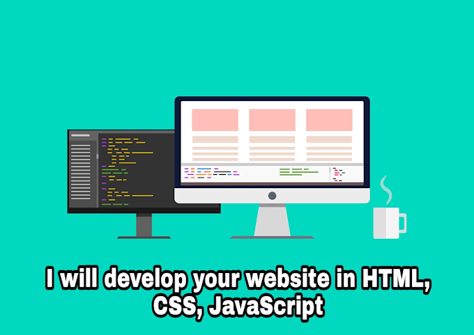 Do frontend developement in html, css, javascript by Hurera_nadeem | Fiverr
