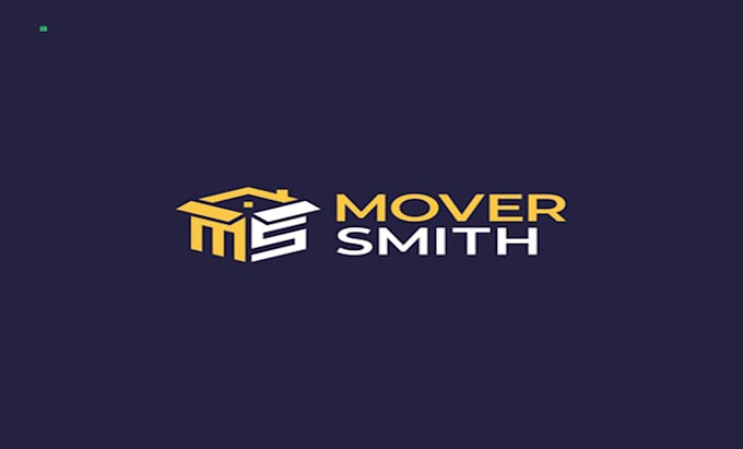 do unique trucking and moving company logo