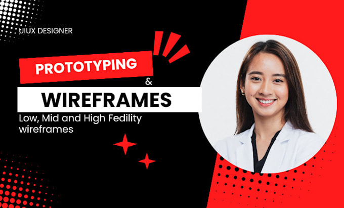design wireframes,and do prototype in figma