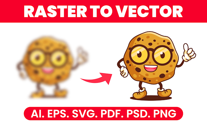 do vector tracing, convert image to vector, vectorize logo manually