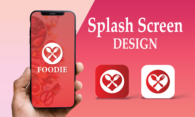 do custom mobile app icon splash screen designs