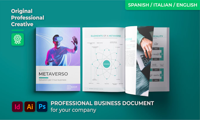 design a professional white paper