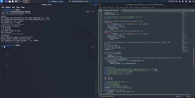 programme python scripts and programmes