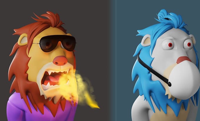 make custom 2d and 3d nft art