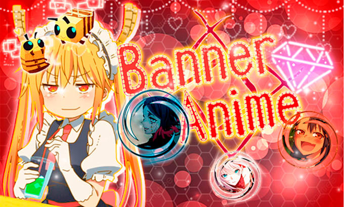 Design an anime banner or depending on the theme by Pamsyhatsu | Fiverr