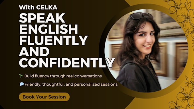 be your english coach and conversational friend