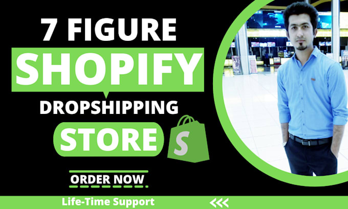 build shopify dropshipping store and shopify store