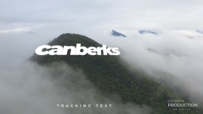 do cinematic 3d text tracking
