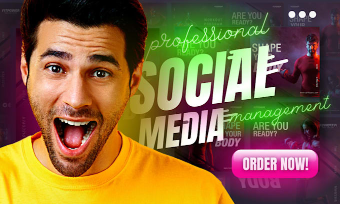 be your social media marketing manager, content creator, and assistant