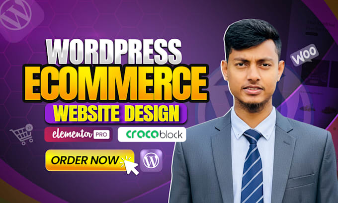 build woocommerce and ecommerce websites with wordpress