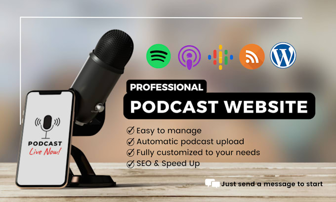 build a podcast website with auto episode syncing
