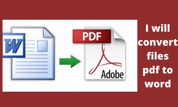 Covert pdf files into word form by Iqra9_ | Fiverr