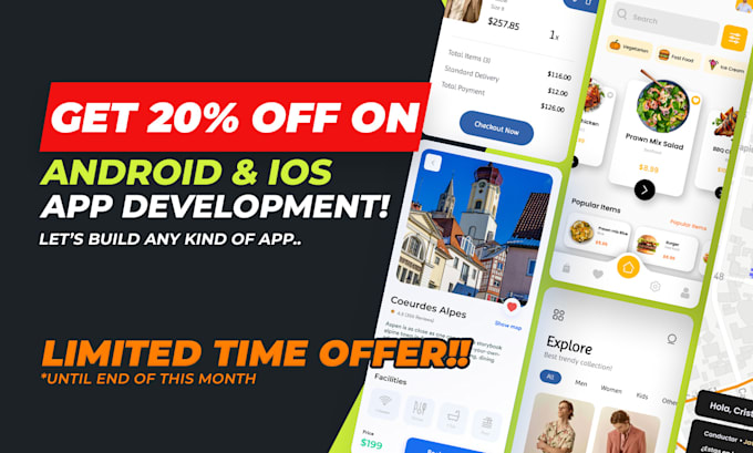 develop android and ios mobile applications