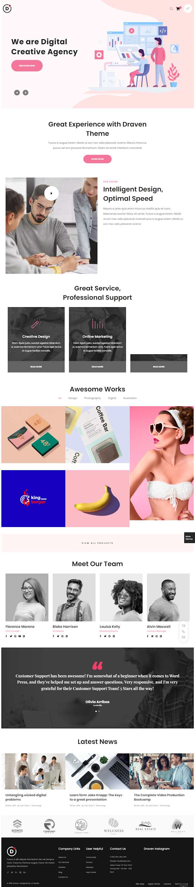 Creative, unique, and responsive website ui ux design by Amanakj786 ...