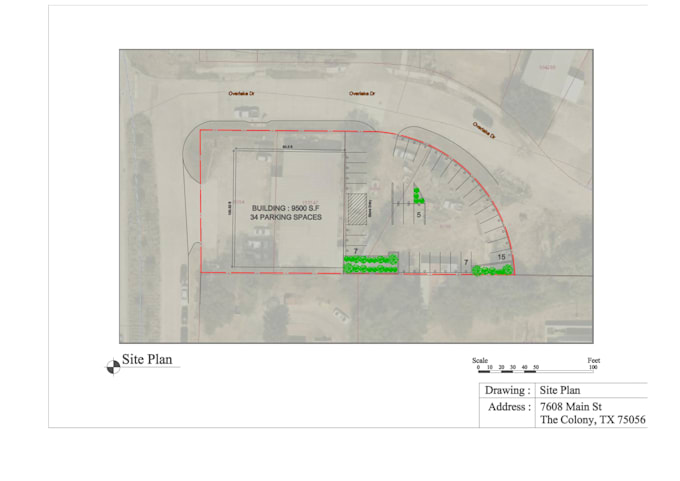 make a site plan drawing for you