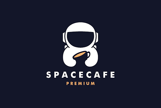 design professional, unique minimalist negative spacing logo