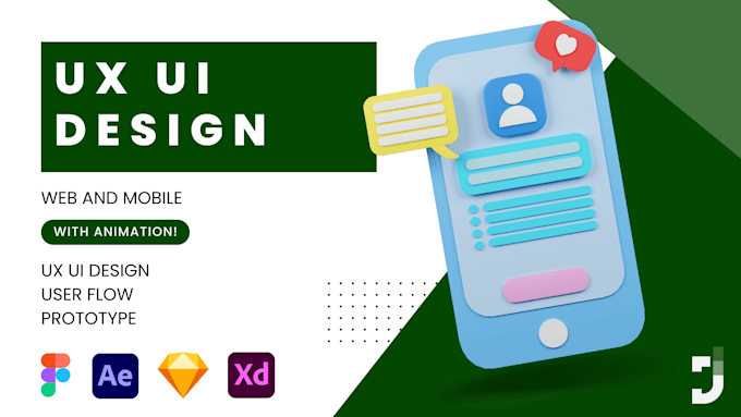 design creative app UI UX in figma