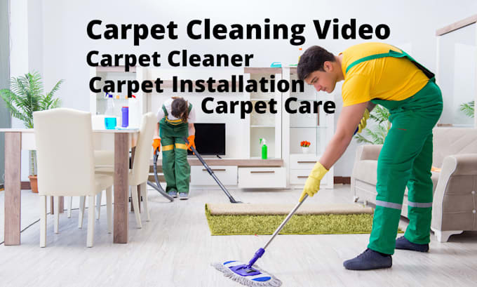 do carpet cleaning video or carpet cleaner video ad