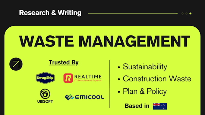 design waste management, recycling, iso 14001, and wastewater solution