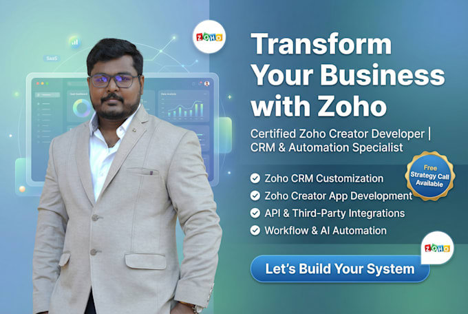 create a custom application using zoho creator